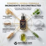 Men's Enlarging Essential Oil for Stamina & Enhancement - Natural Herbal Massage Oil for Heightened Sensation and Long-Lasting Results, External Use Only, 35ml| Online Store Pk - Image 4