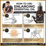 Men's Enlarging Essential Oil for Stamina & Enhancement - Natural Herbal Massage Oil for Heightened Sensation and Long-Lasting Results, External Use Only, 35ml| Online Store Pk - Image 3