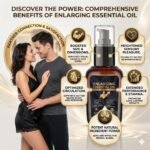 Men's Enlarging Essential Oil for Stamina & Enhancement - Natural Herbal Massage Oil for Heightened Sensation and Long-Lasting Results, External Use Only, 35ml| Online Store Pk - Image 2