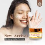 Gluta White Skin Whitening Night Cream in Pakistan - Image 4