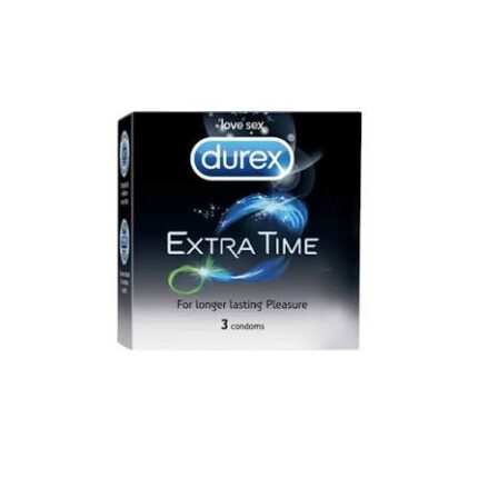 Durex Extra Time Condoms (Pack of 3 Condoms)