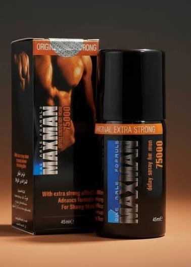 Maxman 75000 Delay Spray for Men Maxman 75000 Delay Spray for Men | Buy Online in Pakistan - Image 1