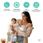 Ornavo S1 Wearable Electric Breast Pump – Hospital grade suction - Image 6